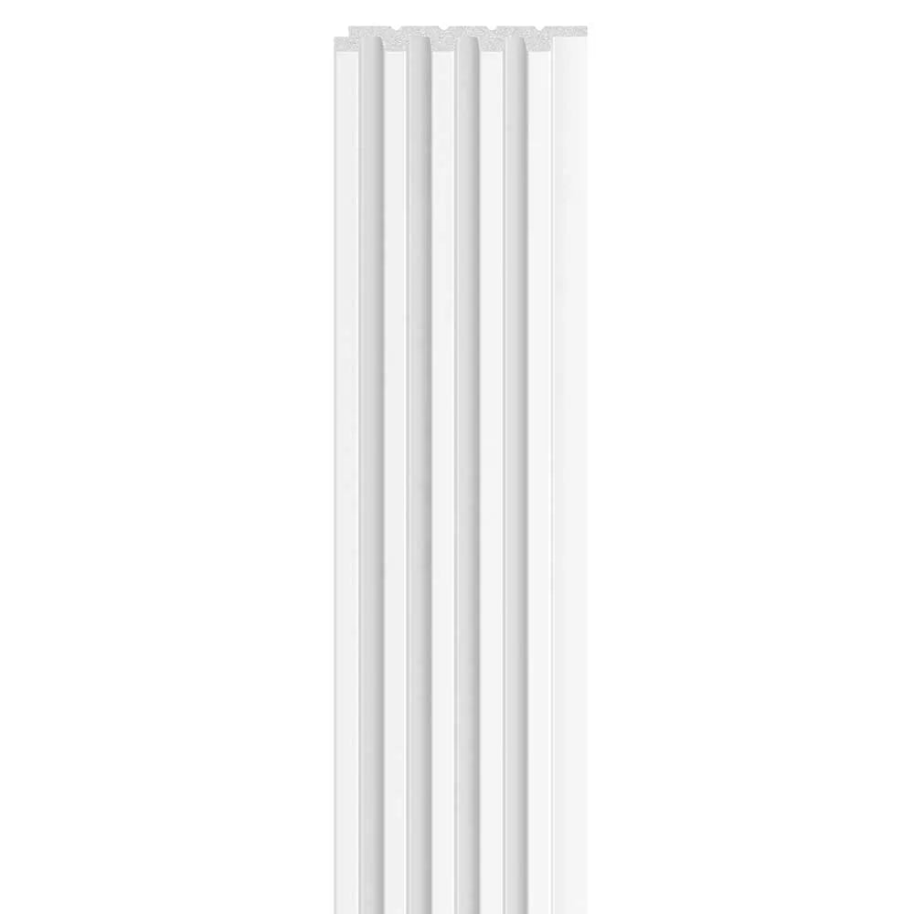 Linerio S-Line White Slat Panel – Mersey Bathrooms Ltd