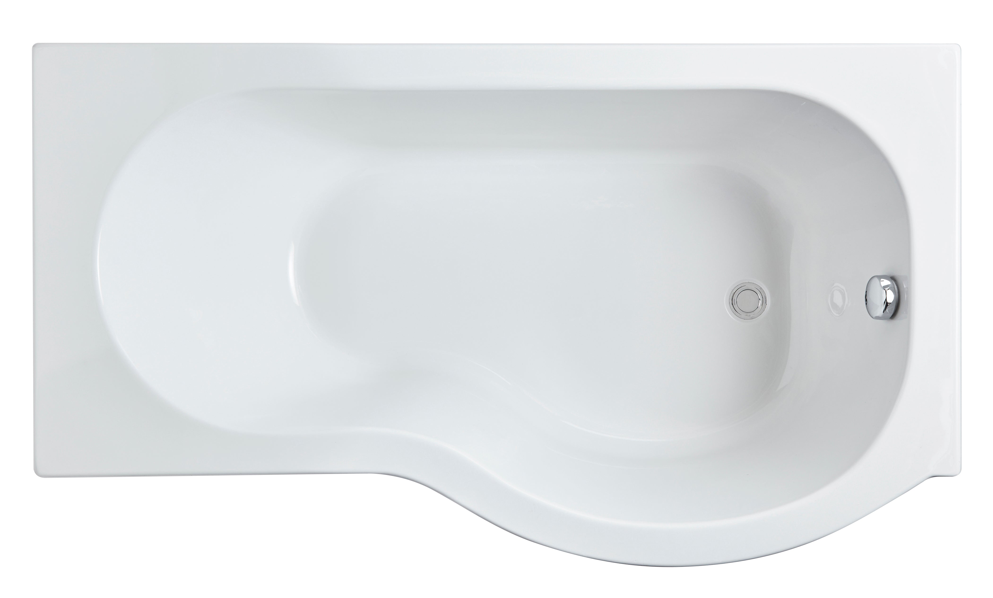 Right Hand P-Shaped Bath – Mersey Bathrooms Ltd