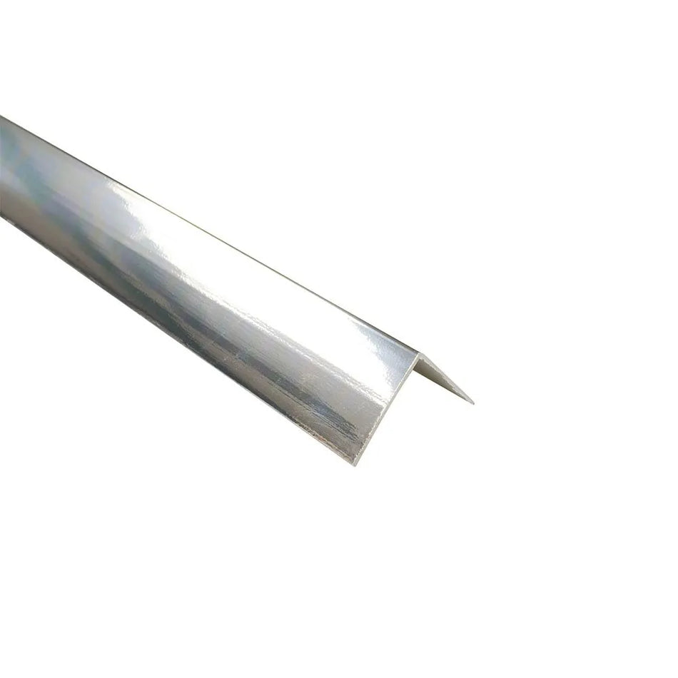 40×40 External Angle Chrome Plastic