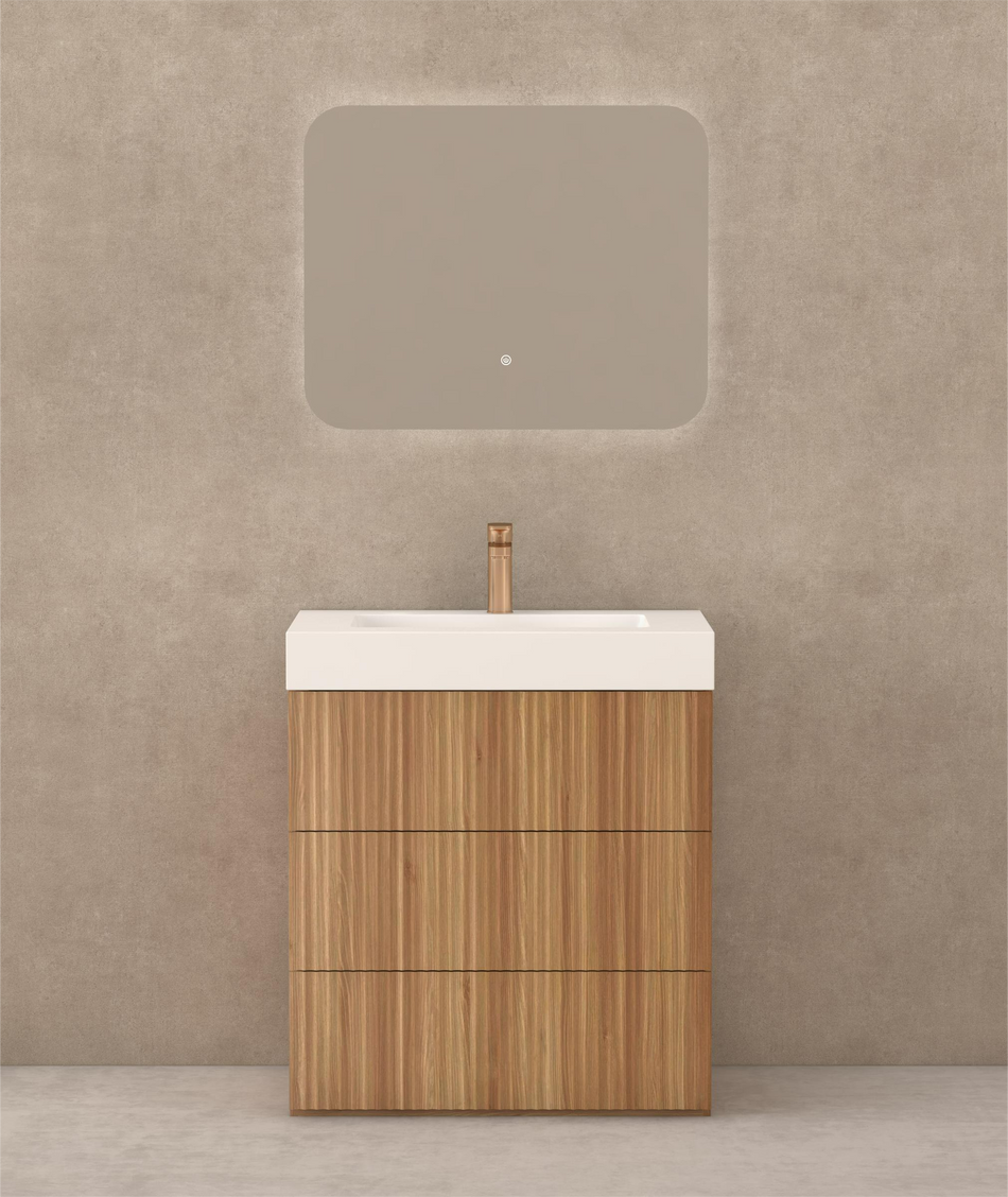 Ashmere 750mm Floor Standing Cabinet with Solid Surface Basin