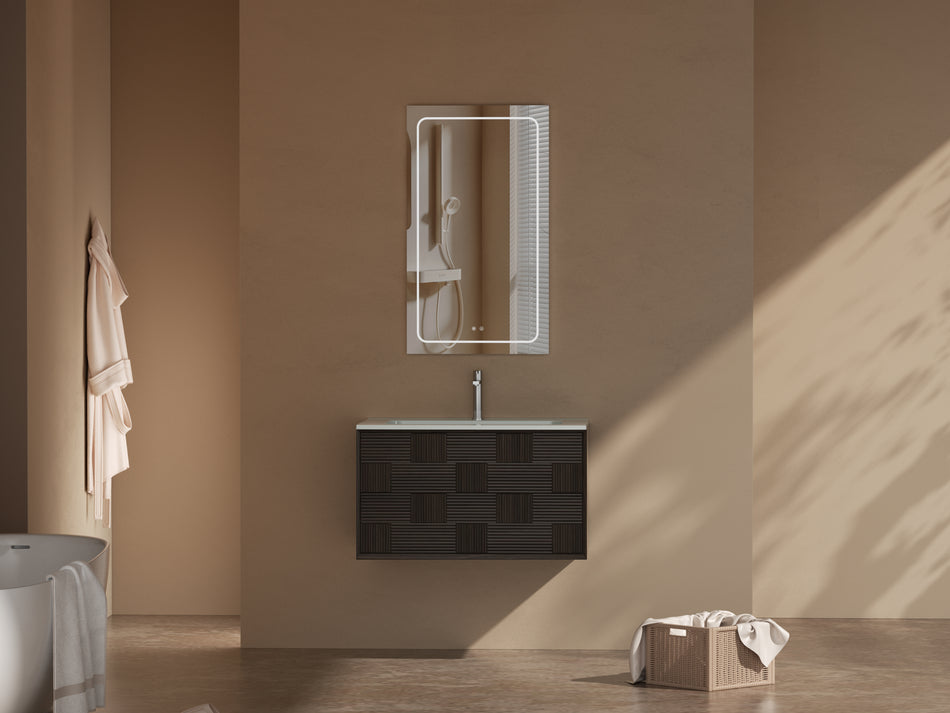 Zanra Wall Hung 800mm Vanity Cabinet