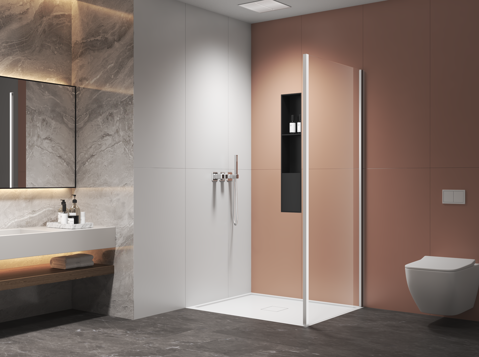 AQURA Universal Side Panel – Chrome – Available In Different Sizes