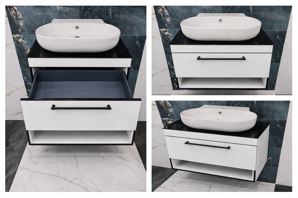 Knidos Wall Hung 700mm Countertop Vanity Unit