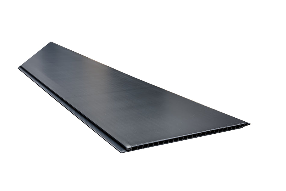 Black Matt PVC Panel 2900x250x8mm