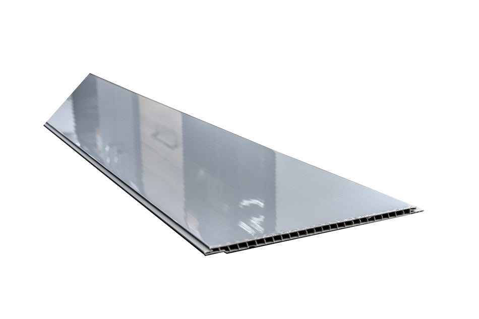 Dark Grey Gloss PVC Panel 2900x250x8mm