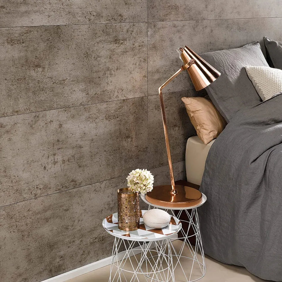 Dumawall+ Dark Cement PVC Wall Panel