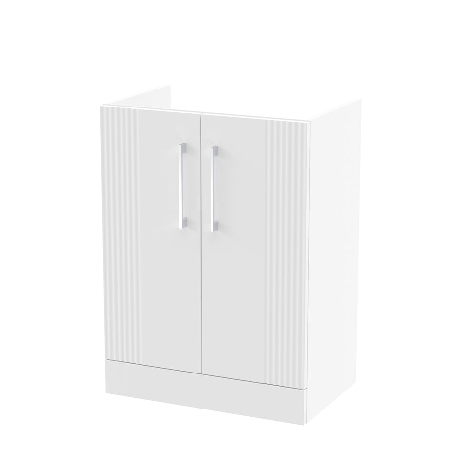Deco 600mm Floor Standing 2-Door Unit - Mersey Bathrooms Ltd
