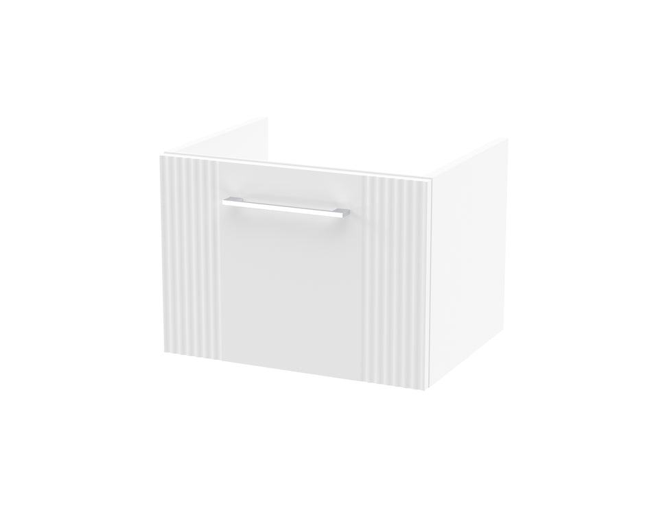 Deco 500mm Wall Hung Single Drawer Unit - Mersey Bathrooms Ltd