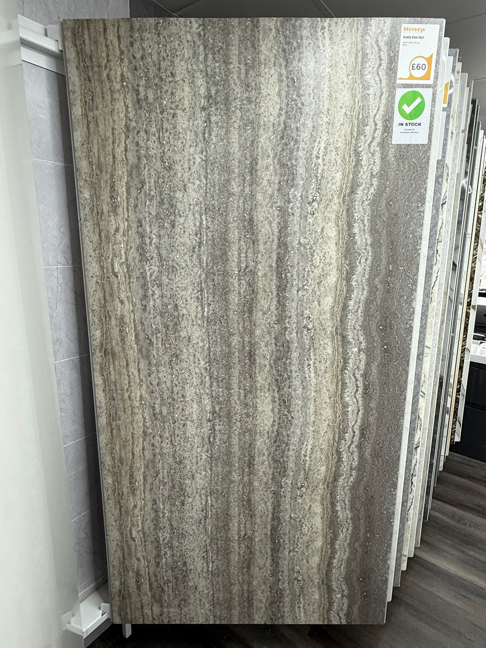 Granite Urban Matt PVC Panel - 2400 x 1000 x 10mm