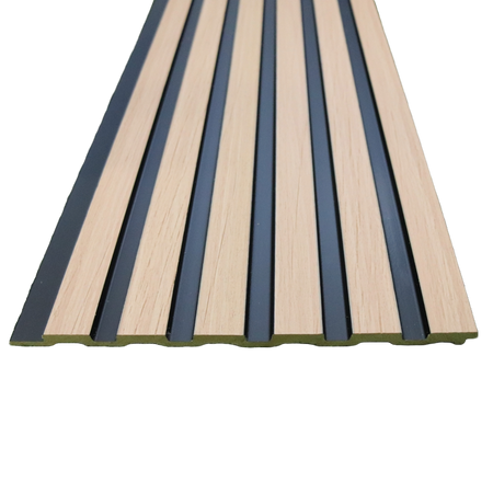 Sulcado Premium slat wall panel Light Ash