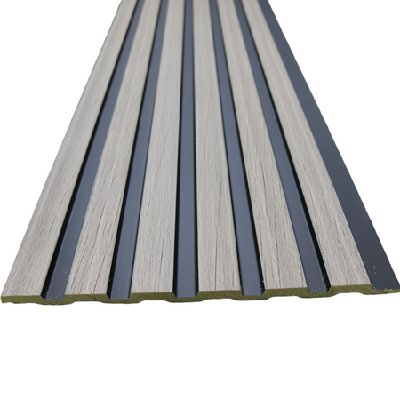 Sulcado Premium slat wall panel Grey Oak