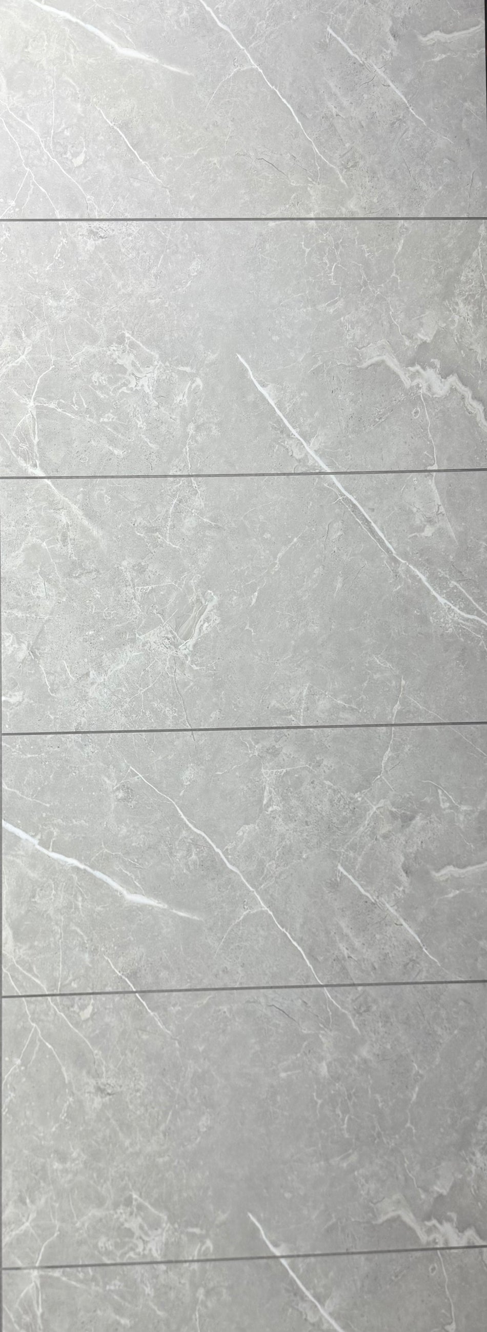 Moonlit Marble Tile Matt Grey Grout - 2700x600x10mm