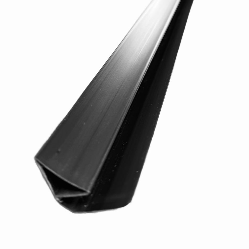 Black PVC Ceiling Trim for 8mm Wall Panels – 2950mm Length