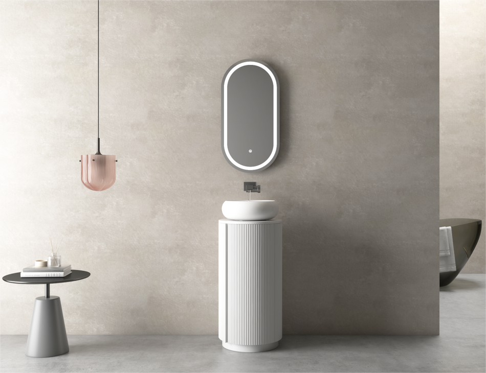 Tesso Vanity Set with LED Mirror