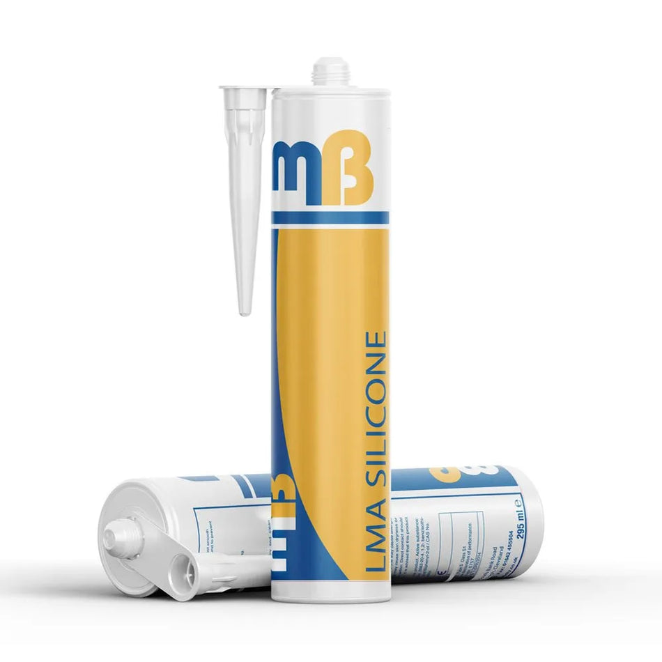 Clear Soudal LMA Silicone Sealant