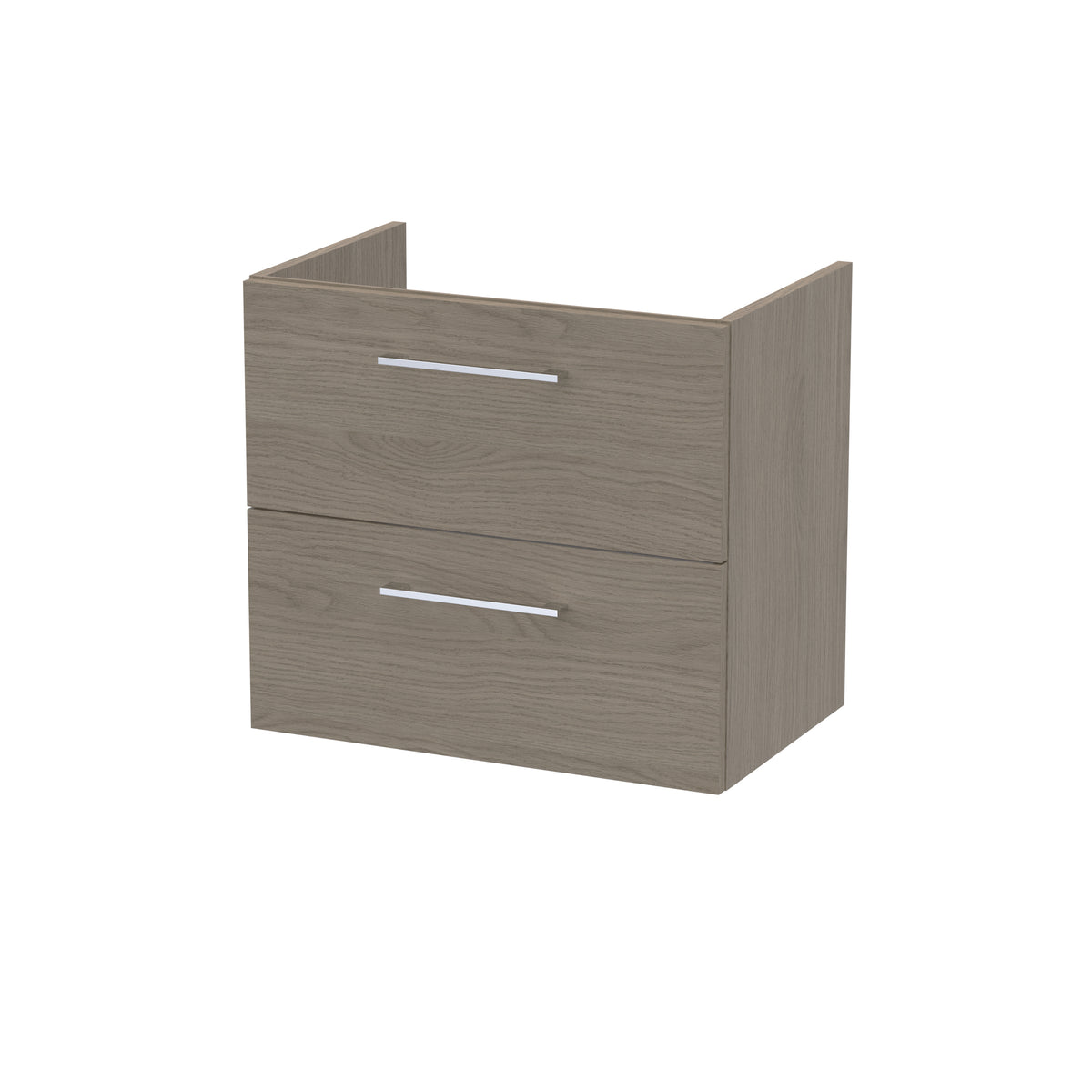 Arno 600mm Wall Hung 2-Drawer Unit - Mersey Bathrooms Ltd