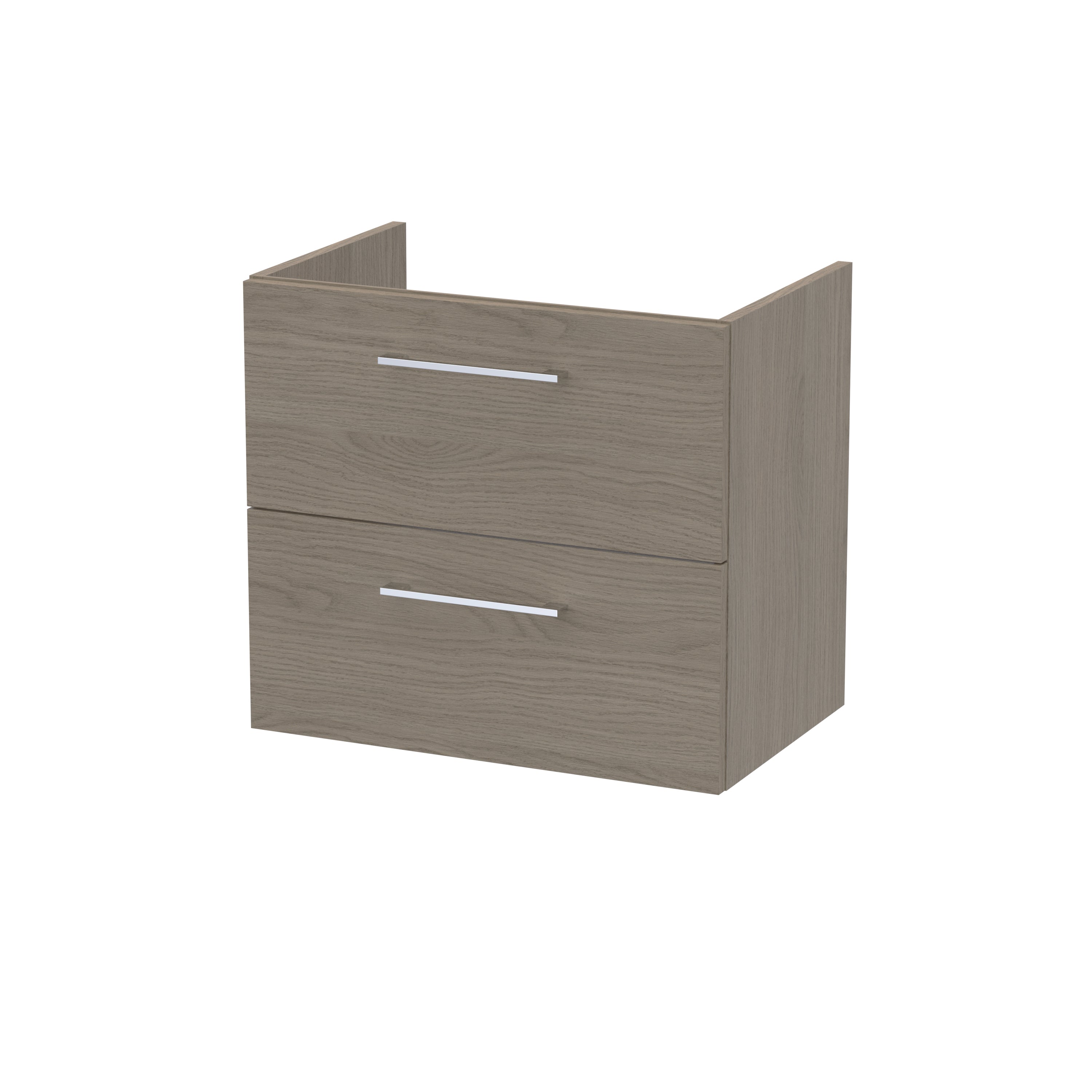 Arno 600mm Wall Hung 2-Drawer Unit - Mersey Bathrooms Ltd