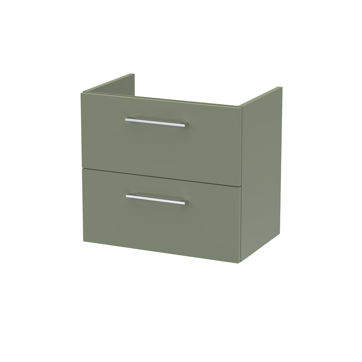 Arno 600mm Wall Hung 2-Drawer Unit - Mersey Bathrooms Ltd