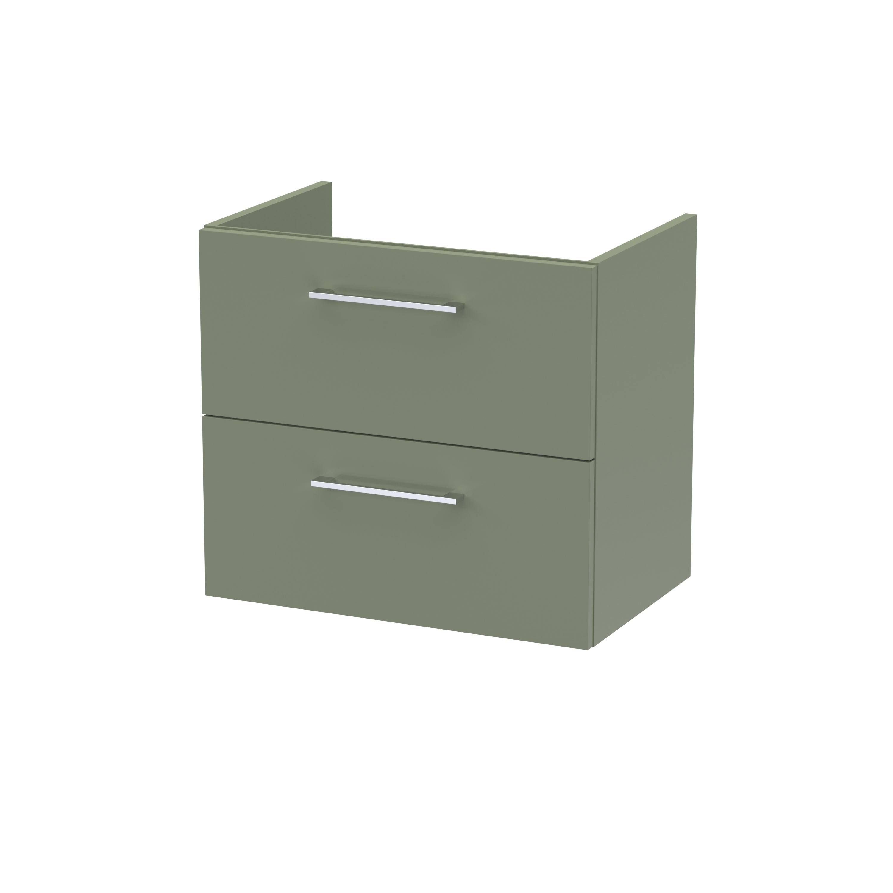 Arno 600mm Wall Hung 2-Drawer Unit - Mersey Bathrooms Ltd