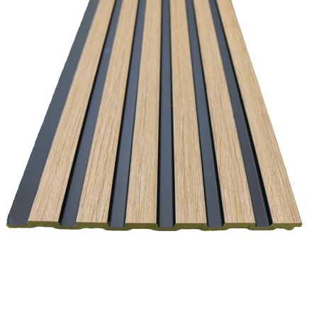 Sulcado Premium slat wall panel Natural Oak