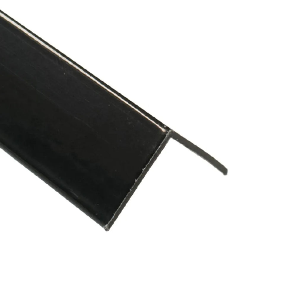 Black Metal 20x20mm External Angle Trim