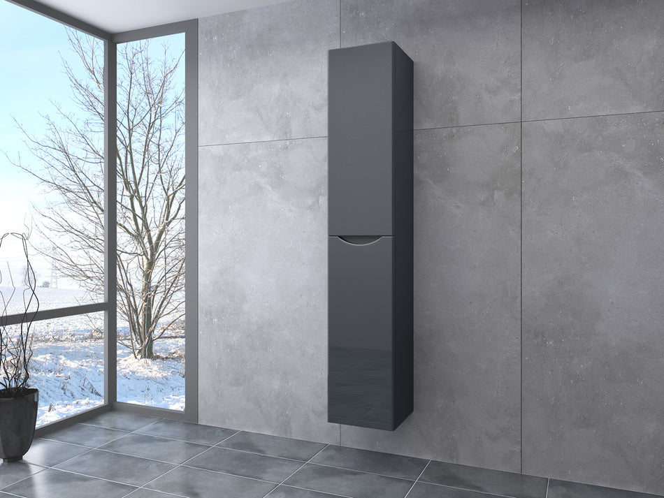 Sirius 1600mm Side Unit - Anthracite Gloss