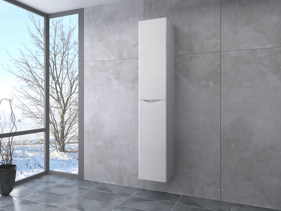 Sirius 1600mm Side Unit - White Gloss