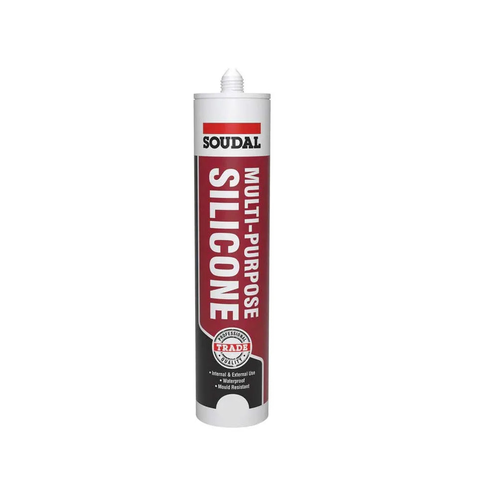 Clear Soudal LMA Silicone Sealant