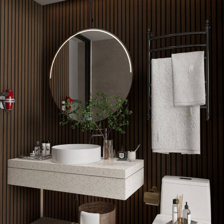 Sulcado Premium slat wall panel Walnut