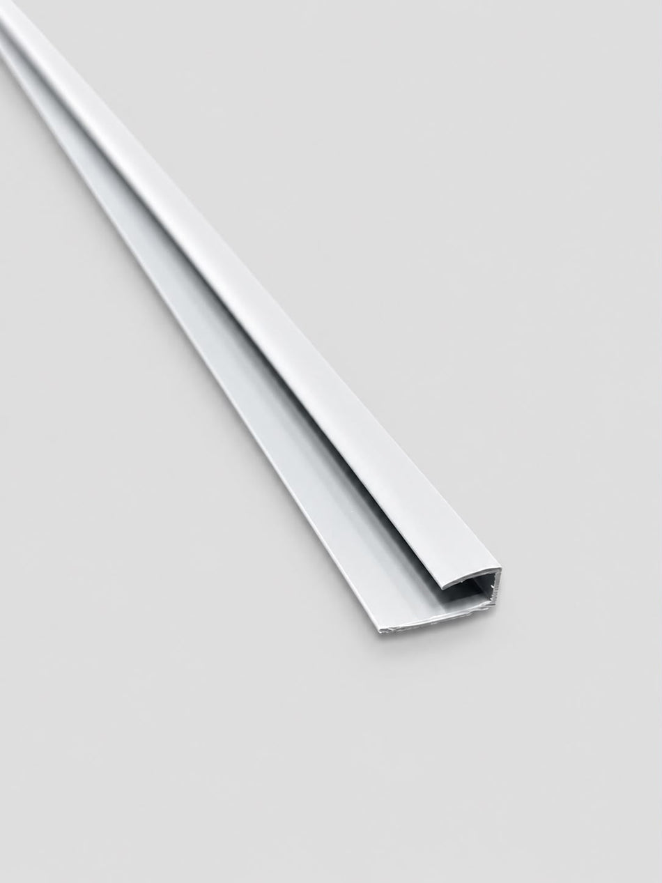 Light Grey PVC End Cap 2900mm x 8mm