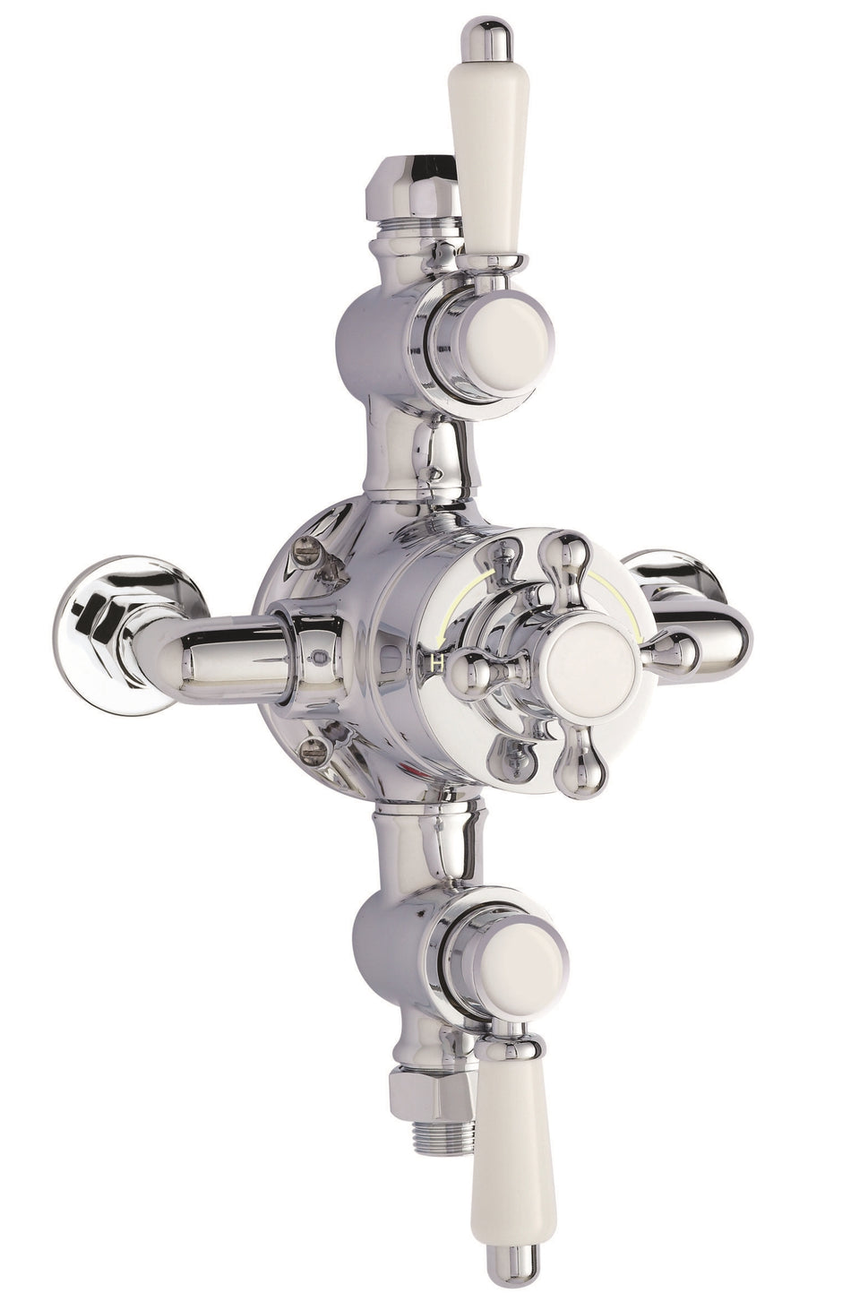 Victorian Triple Thermostatic Shower Valve