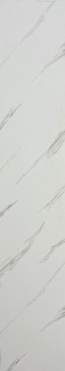 New White Marble Matt  PVC Wall Panel 2950x250x8mm
