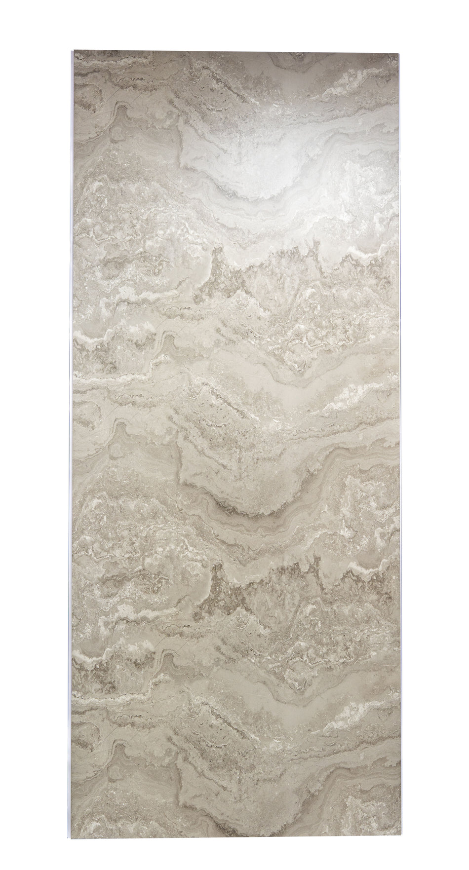 Arctic Beige Travertine Matt 1000x2400x10mm Pvc Wall Panel