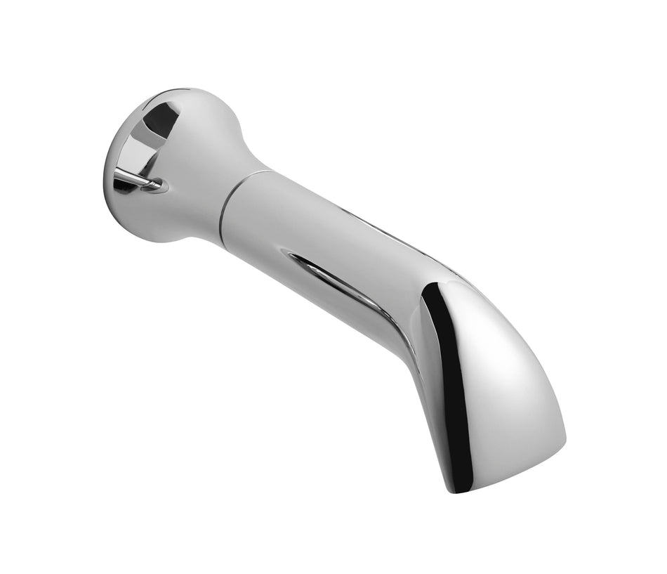 HR Taps Wall Mounted Bath Spout Polished Chrome