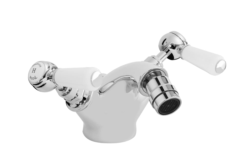 HR White Topaz With Lever Handle Bidet Tap