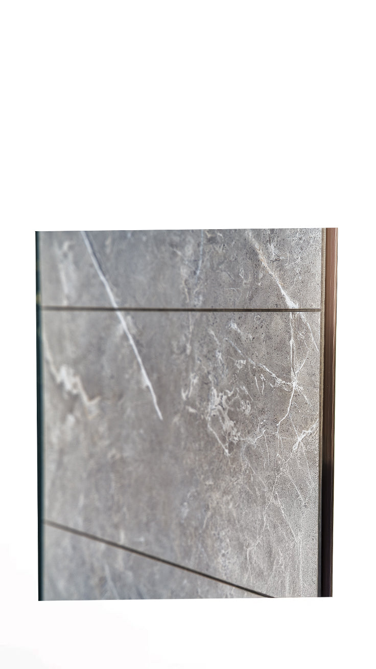 Moonlit Marble Tile Matt Grey Grout - 2700x600x10mm