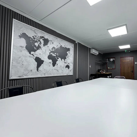 Sulcado Premium slat wall panel Charcoal