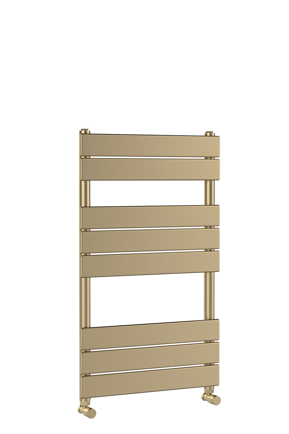 Piazza Square Towel Radiator with Flat Panels 840mm x 500mm