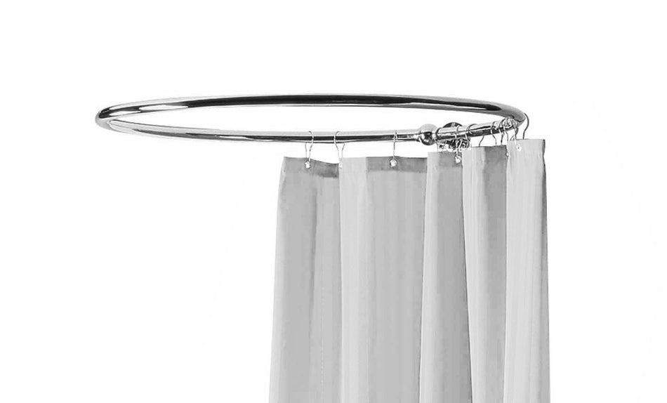 Round Shower Ring Curtain Not Supplied