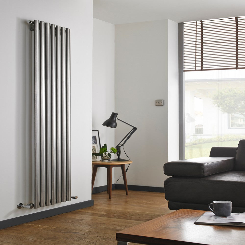 Kartell Aspen Single Stainless Steel Designer Radiator – Mersey ...