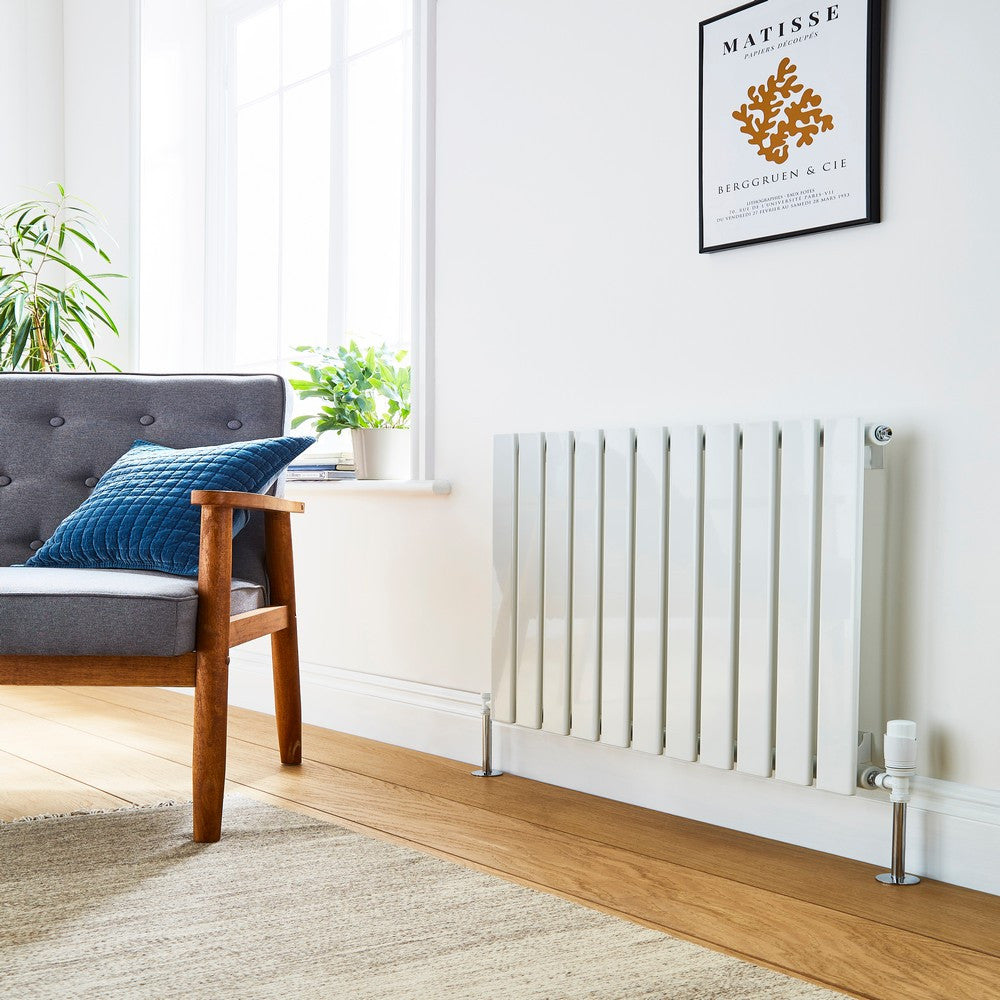 Double Radiator Image Kartell Boston Double Radiator in White – Mersey Bathrooms Ltd