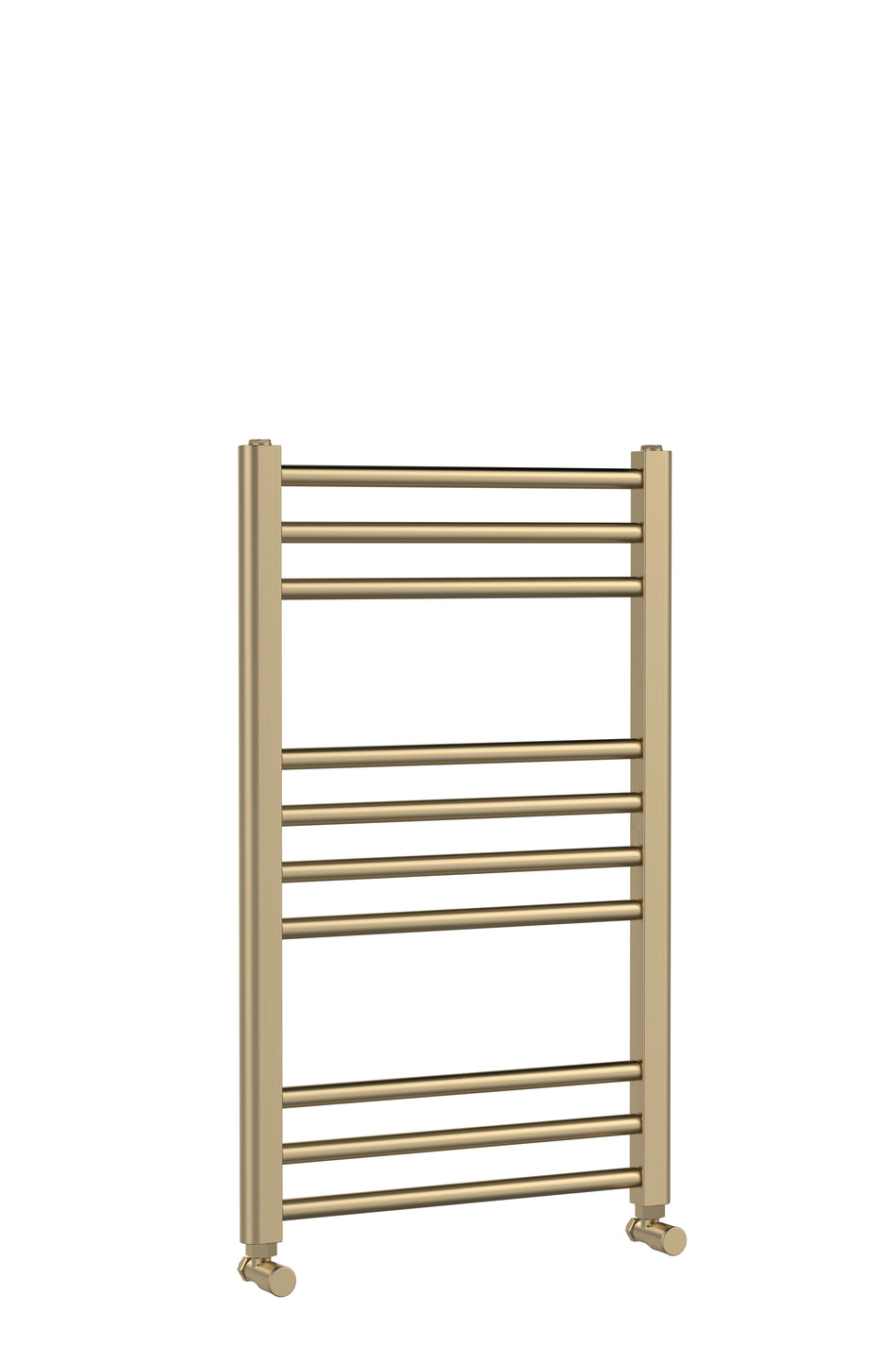 Lorica Straight Towel Radiator with Round Rails 800mm x 500mm