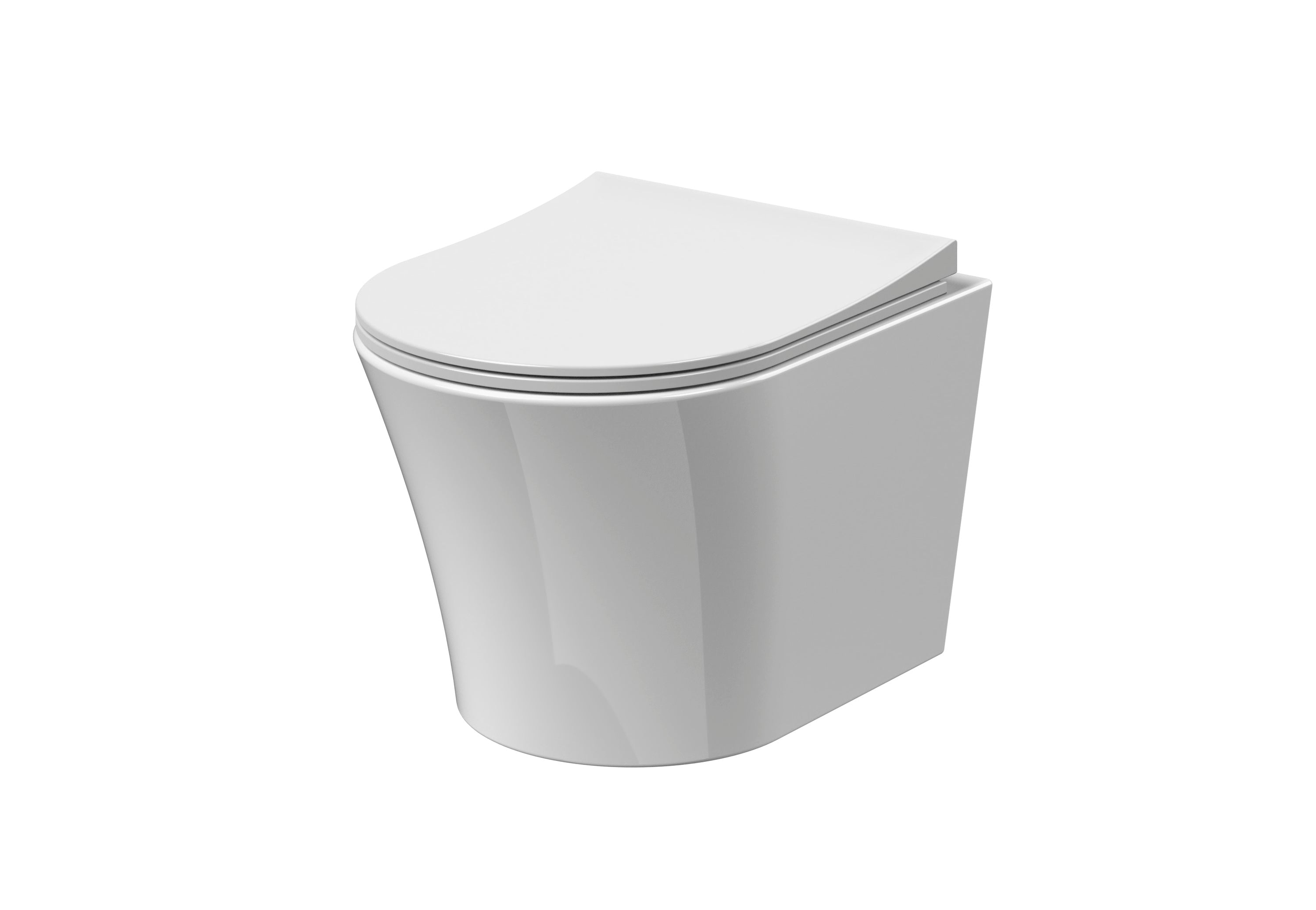 Freya Wall Hung Rimless Toilet Pan & Soft Close Seat – Mersey Bathrooms Ltd