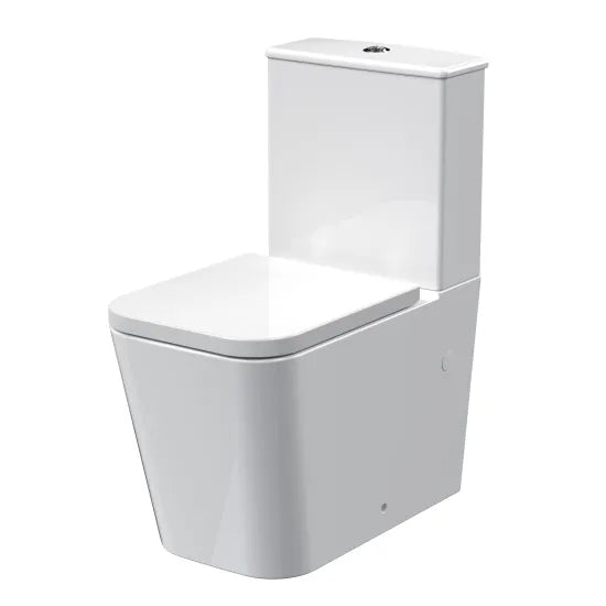 Ava Flush Rimless Toilet Pan, Cistern & Soft Close Seat – Mersey ...