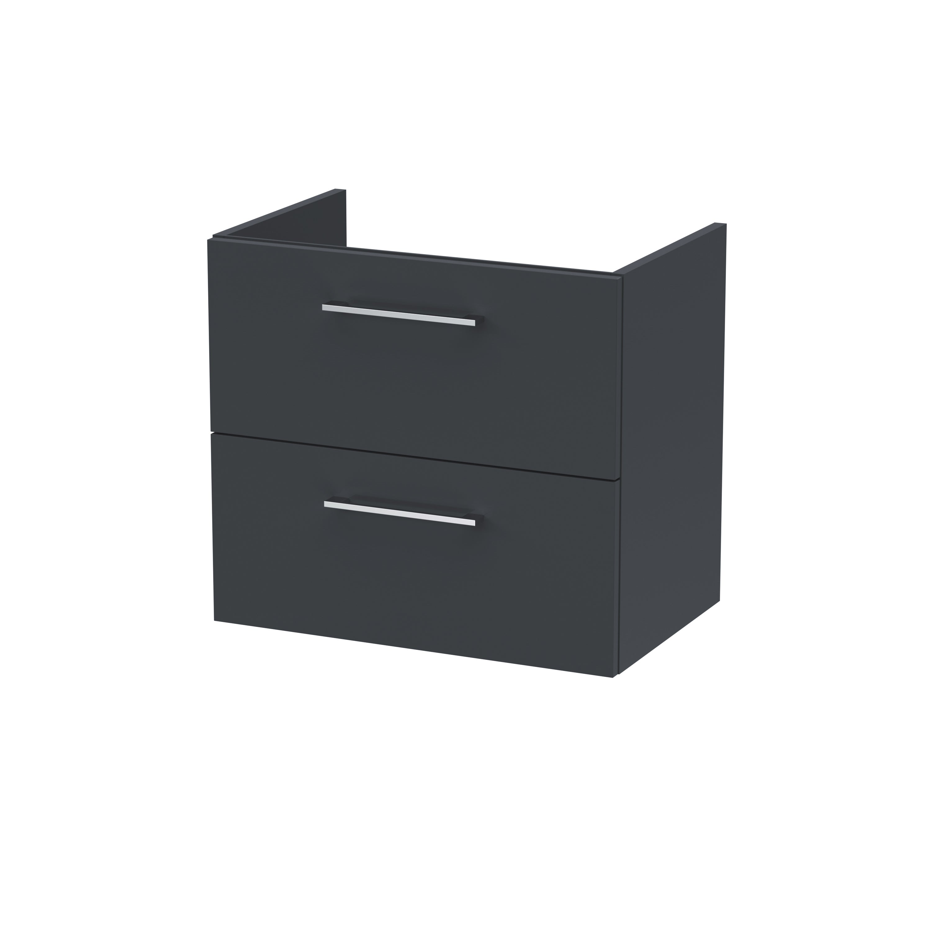 Arno 600mm Wall Hung 2-Drawer Unit - Mersey Bathrooms Ltd