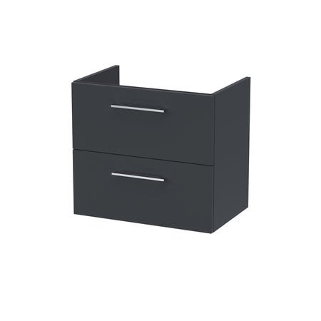 Arno 600mm Wall Hung 2-Drawer Unit - Mersey Bathrooms Ltd