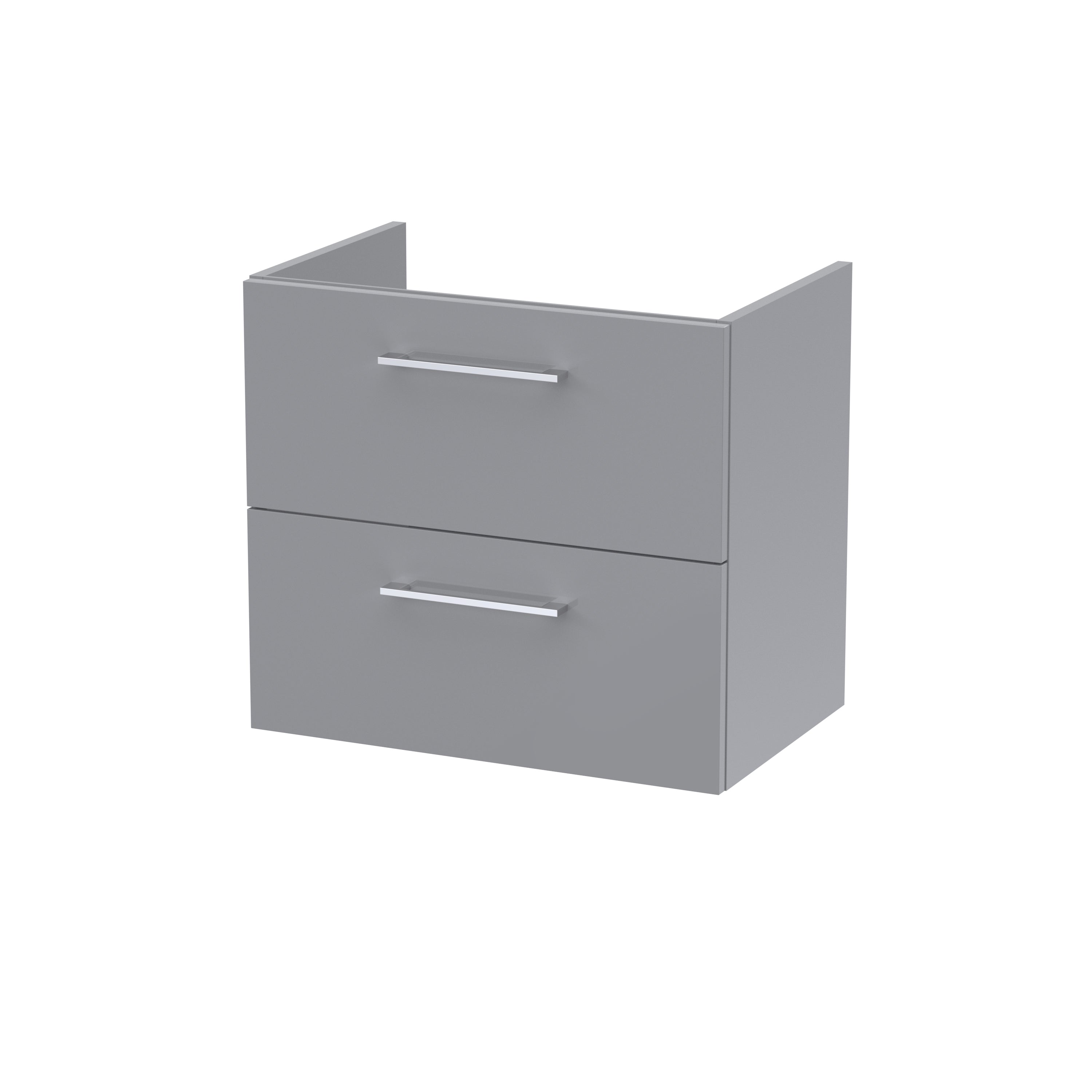 Arno 600mm Wall Hung 2-Drawer Unit - Mersey Bathrooms Ltd