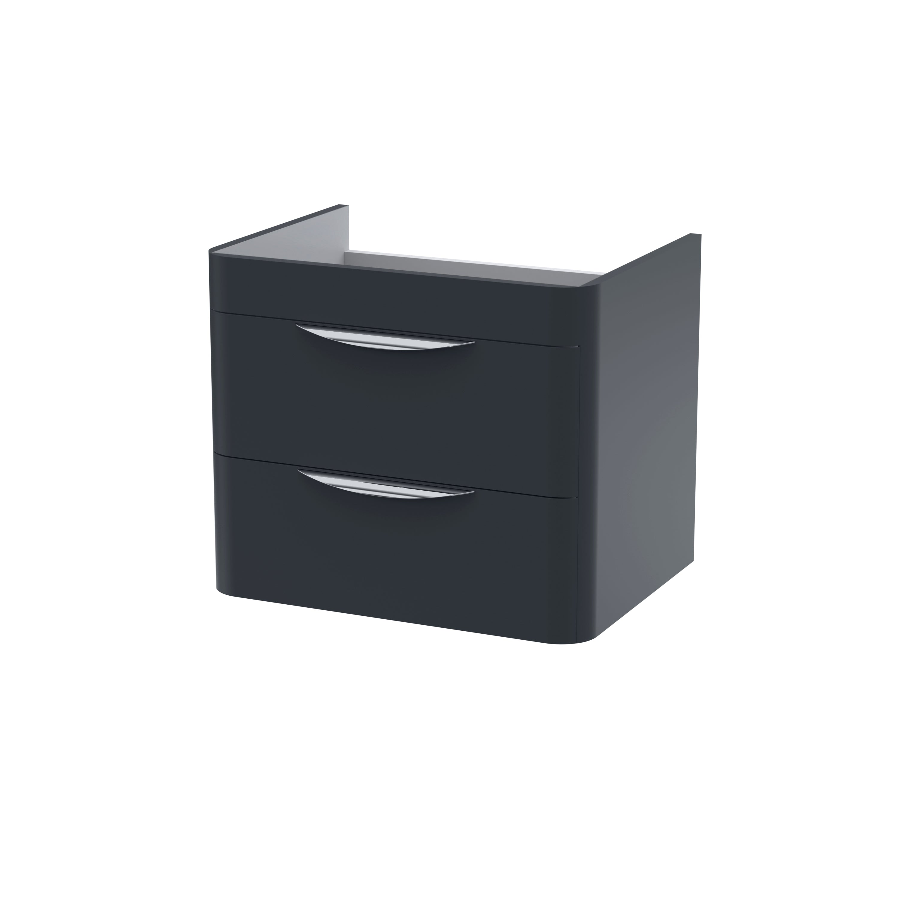Parade Wall Hung 2 Drawer Basin Unit 600mm - Mersey Bathrooms Ltd