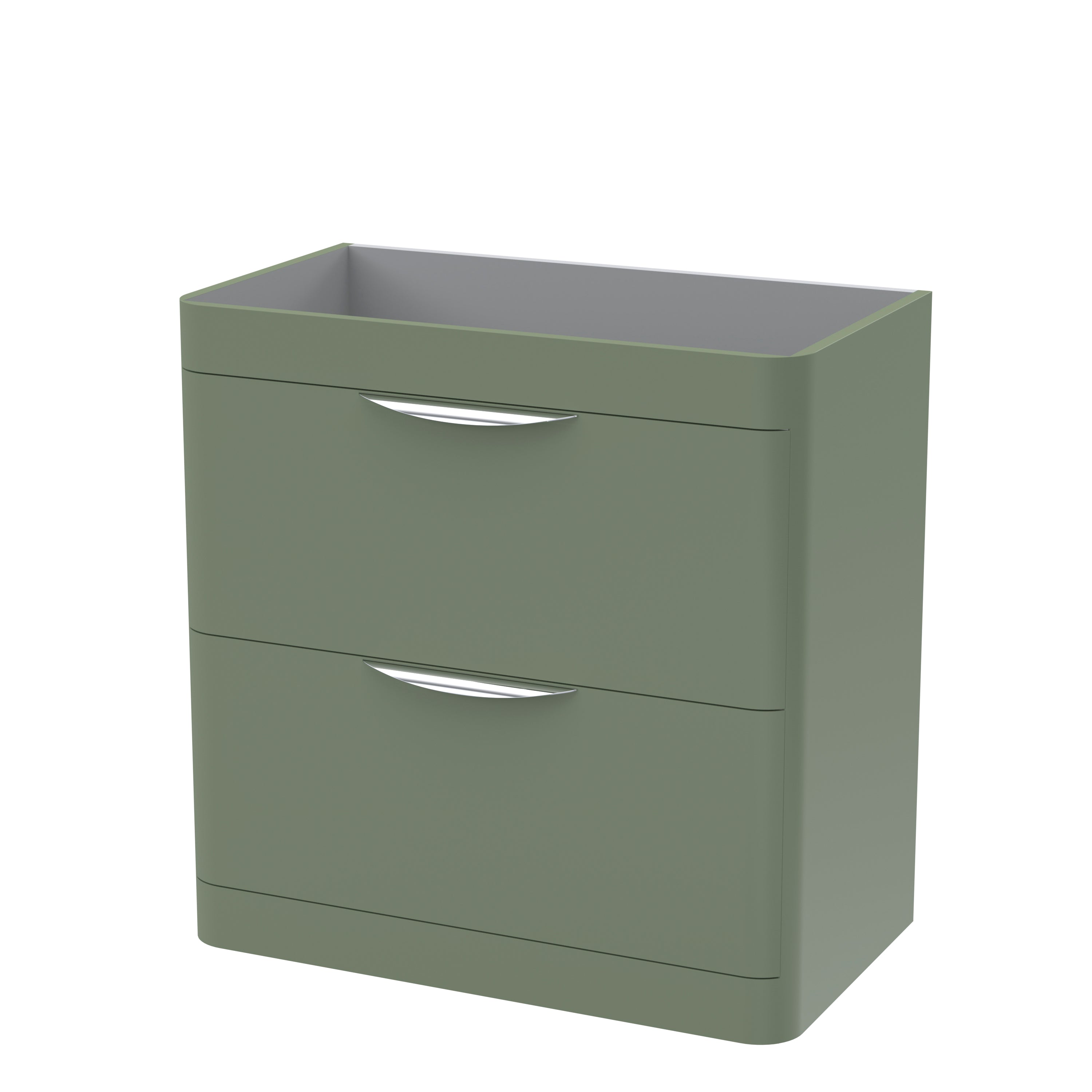 Parade Floor Standing 2 Drawer Basin Unit 800mm - Mersey Bathrooms Ltd