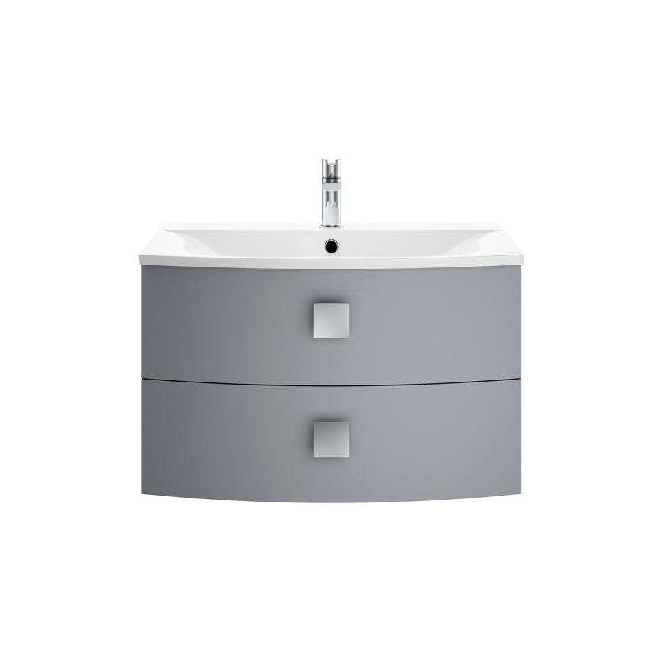 HR Sarenna Wall Hung 2 Drawer Vanity Unit 706mm